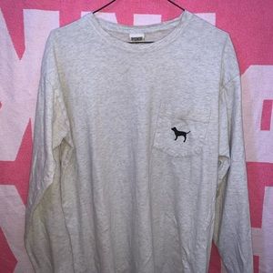pink by victoria secret long sleeve (SET PRICE)